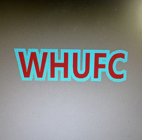 West ham initials inspired - west,