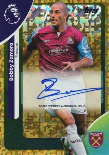 Bobby zamora autograph - zamora,