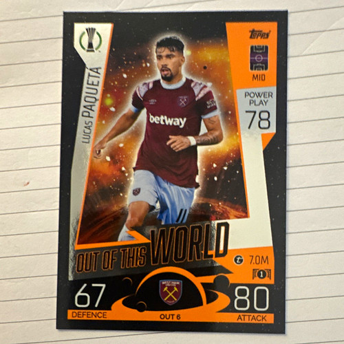Topps match attax lucas - topps,