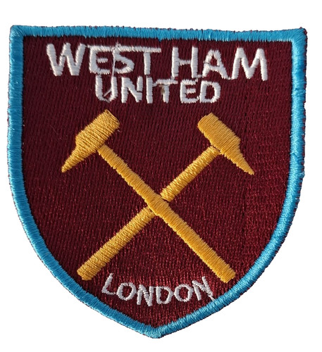 Embroidered west ham 4cms - embroidered, 6