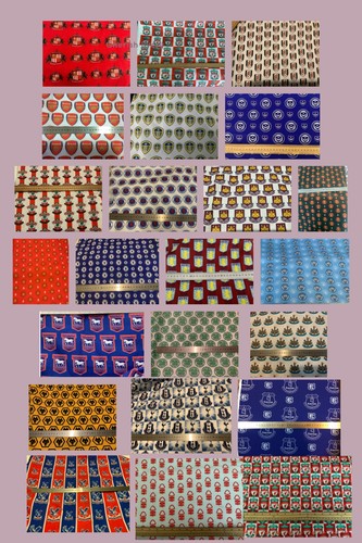 Polycotton football print - polycotton,