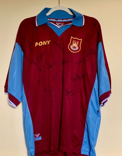 West ham 1997 - signed, shirt