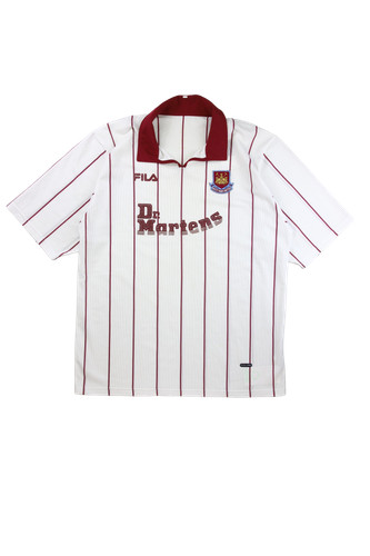 West ham away shirt - west,