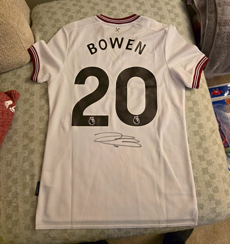 Signed west ham shirt jarrod - west,