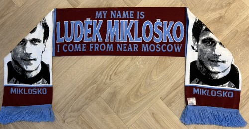 West ham ludek miklosko scarf - miklosko,
