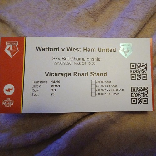 Watford west ham united - ,
