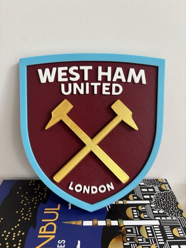 West ham crest 20cm - ham,