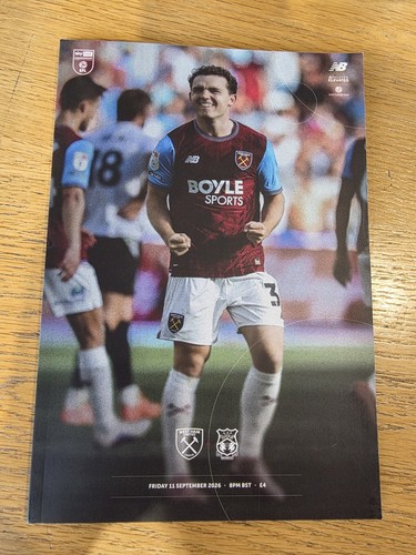 West ham united - v, wrexham
