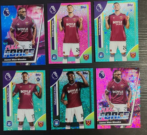 Topps premier league - league, ham