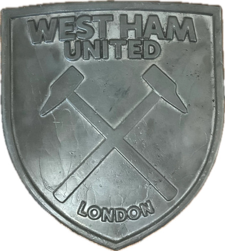 West ham lead plaque - lead, inc