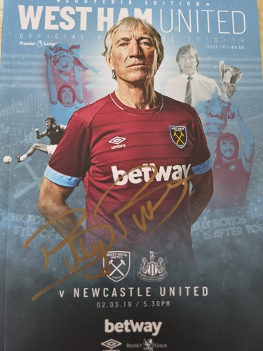 West ham match - west, programme