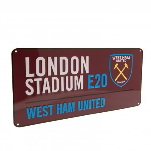 West ham united street sign - united,