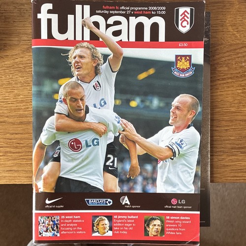 Fulham west ham united - fulham,