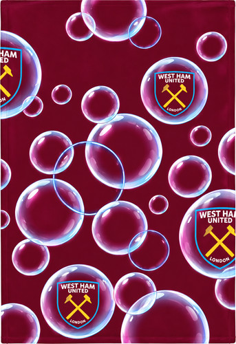 West ham fleece - blanket, fan
