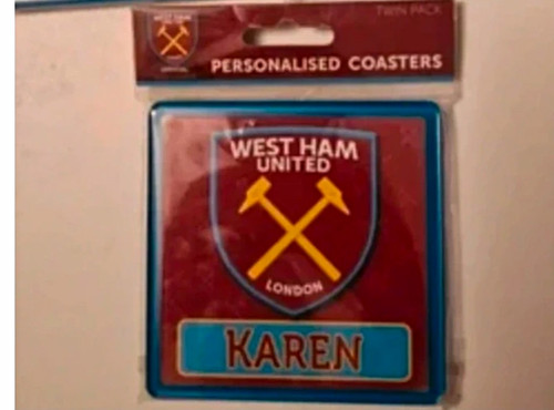 Personalised west ham united - 2,